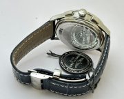 Breitling Premier B01 Chronograph 42 White Dial Leather Strap Watch - Image 6