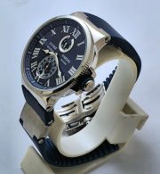 Ulysse Nardin Maxi Marine Chronometer Blue Rubber Strap Swiss Automatic Watch - Image 3