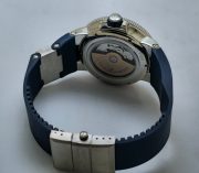 Ulysse Nardin Maxi Marine Chronometer Blue Rubber Strap Swiss Automatic Watch - Image 6