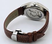 Longines Master Collection White Steel 2 Leather Strap Swiss Automatic Watch - Image 7