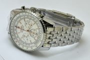 Breitling Navitimer Chronograph White Steel Watch - Image 6