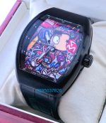 Franck Muller Vanguard Color Dreams Loes Van Delft Limited Edition Swiss ETA 7750 Valjoux Automatic Watch