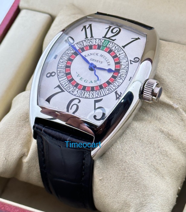 Franck Muller Vegas Steel Swiss Automatic Watch