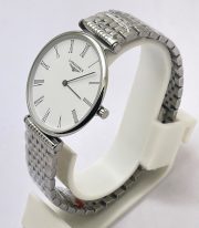 Longines Elegance La Grande White Steel Watch - Image 4