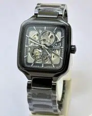 Rado True Square Open Heart Black Ceramic Swiss Automatic Watch - Image 3