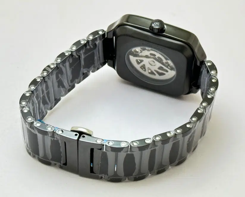 Rado True Square Open Heart Black Ceramic Swiss Automatic Watch - Image 7