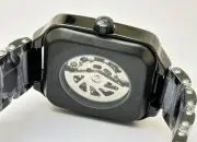 Rado True Square Open Heart Black Ceramic Swiss Automatic Watch - Image 8