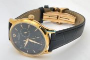 Jaeger Le Coultre Master Control Power Reserve Black Rose Gold Swiss ETA Automatic Watch - Image 6