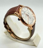 Jaeger Le Coultre Master Control Power Reserve White Rose Gold Swiss ETA Automatic Watch - Image 5