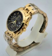Tissot Couturier Black Golden Bracelet Watch - Image 4