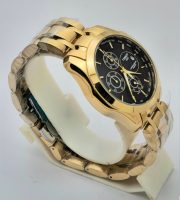 Tissot Couturier Black Golden Bracelet Watch - Image 5