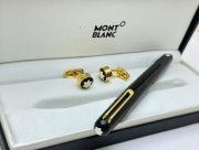 Mont Blanc Rollerball Pen Cufflink Combo - 1 - Image 3