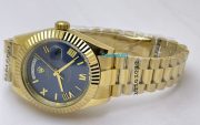 Rolex Day-Date Blue Golden Swiss Automatic Watch - Image 6