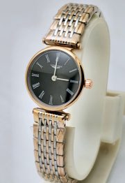 Longines Elegance La Grande Black Dual Tone Ladies Watch - Image 3