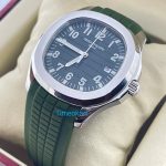 Patek Philippe Aquanaut Green Rubber Strap Swiss Automatic Watch