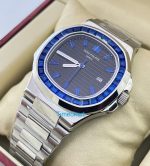 Patek Philippe Nautilus Blue Emerald Swiss Automatic Watch