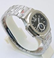 Patek Philippe Nautilus Annual Calendar Black Steel Swiss Automatic Watch - Image 5