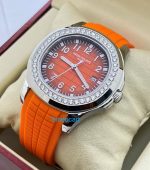 Patek Philippe Aquanaut Luce Orange Swiss Automatic Watch