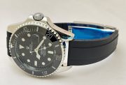 Rolex Submariner Black Rubber Strap Swiss Automatic Watch - Image 5
