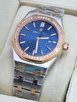 Audemars Piguet Royal Oak Diamond Blue Ladies Watch