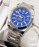 Rolex Sky Dweller Blue Steel