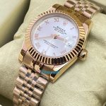 Rolex Datejust Roman Marker Rose Gold