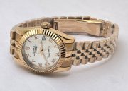 Rolex Datejust Roman Marker Rose Gold Swiss Automatic Ladies Watch - Image 6