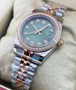 Rolex Datejust Diamond Bezel White Mother Of Pearl