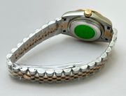 Rolex Datejust Diamond Bezel Green Dual Tone Swiss Automatic Ladies Watch - Image 7