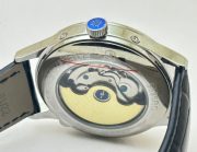 Patek Philippe GMT Annual Calendar Sun Moon Diamond Bezel White Dial Swiss Automatic Watch - Image 8