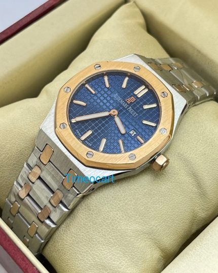 Audemars Piguet Royal Oak Blue Dual Tone Ladies Watch