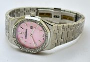 Audemars Piguet Royal Oak Diamond Pink Mother of Pearl Ladies Watch - Image 6
