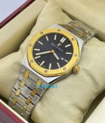 Audemars Piguet Royal Oak Black Dual Tone Ladies Watch