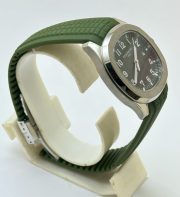 Patek Philippe Aquanaut Green Rubber Strap Watch - Image 5