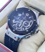 Hublot Big Bang Black 2 Ceramic Bezel Steel Watch