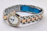 Longines Prima Luna Mother Of Pearl Dial Diamond Bezel Dual Tone Ladies Watch - Image 6