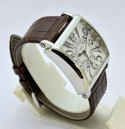 Franck Muller Square Master 2 Leather Strap Watch - Image 5