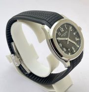 Patek Philippe Aquanaut Steel Black Rubber Strap Swiss ETA Caliber 5168G Valjoux Movement Automatic Watch - Image 5