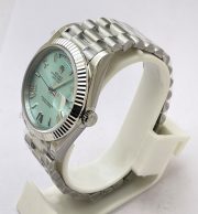 Rolex Day-Date Ice Blue Swiss ETA Automatic 7750 Valjoux Movement Watch - Image 3