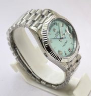 Rolex Day-Date Ice Blue Swiss ETA Automatic 7750 Valjoux Movement Watch - Image 4