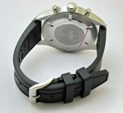 I W C Pilot Chronograph Day-Date Black Rubber Strap Watch - Image 7
