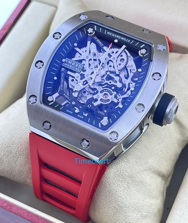 Richard Mille RM 035 Americas Edition Red Strap