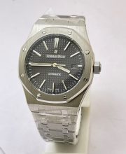 Audemars Piguet Royal Oak Steel Grey Swiss ETA Valjoux 7750 Automatic Watch - Image 3