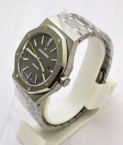 Audemars Piguet Royal Oak Steel Grey Swiss ETA Valjoux 7750 Automatic Watch - Image 4