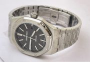 Audemars Piguet Royal Oak Steel Grey Swiss ETA Valjoux 7750 Automatic Watch - Image 6