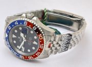Rolex GMT Master ii Pepsi Jubilee Bracelet Swiss ETA 3285 Valjoux Movement Watch - Image 6