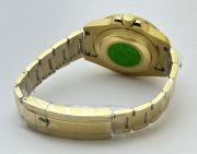 Rolex GMT Master II Golden Green Swiss ETA 3285 Valjoux Movement Watch - Image 8