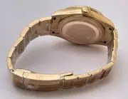 Rolex Sky Dweller Brown Rose Gold Swiss ETA Automatic 7750 Valjoux Movement Watch - Image 7