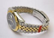 Rolex Date-Just Roman Mark Grey Dual Tone Swiss ETA Automatic 2836 Valjoux Movement Watch - Image 6