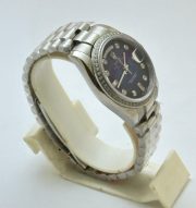 Rolex Day-Date Blue Steel Diamond Bezel 36MM Swiss ETA Automatic 2836 Valjoux Movement Watch - Image 5